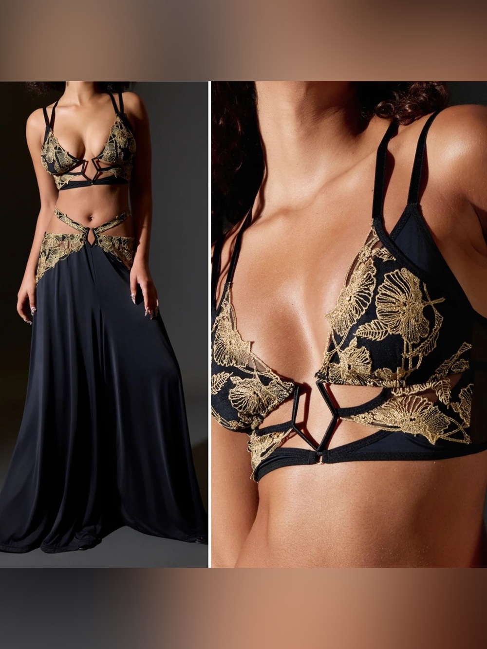 NWT THISTLE AND SPIRE DEMETER BRALETTE BRA SMALL ⚡️ NEW WITH TAGS + GARMENT BAG